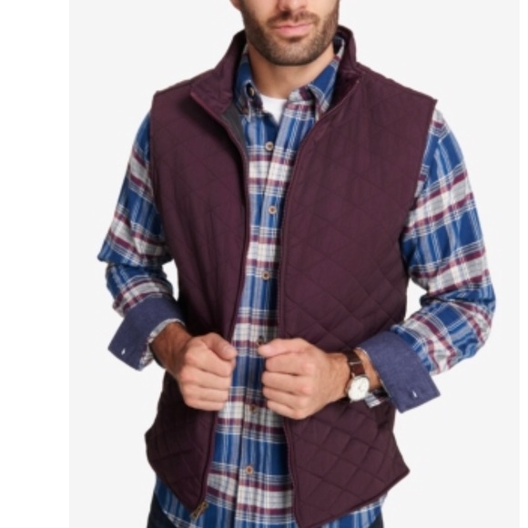 Weatherproof Vintage Men's Quilted Full-Zip. B123 - Picture 8 of 8